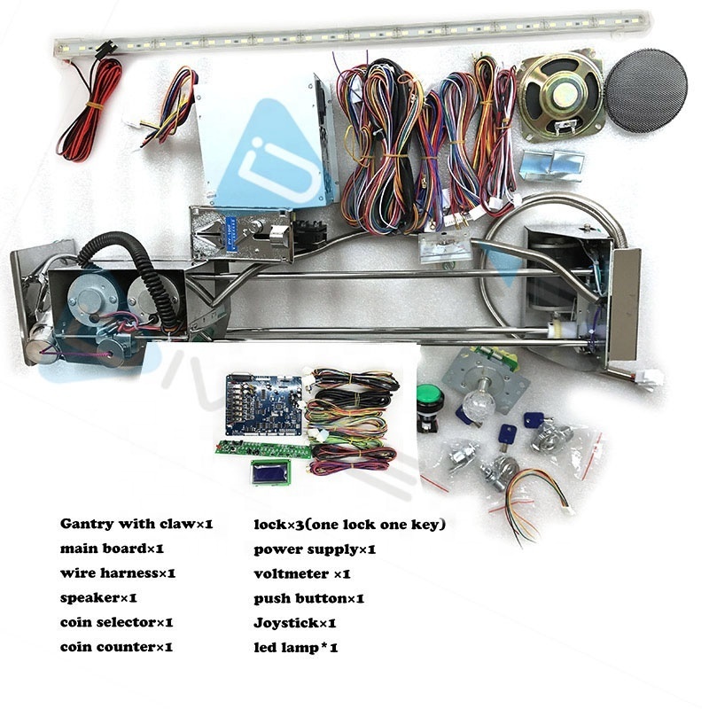 Diy Arcade Toy Crane Claw Machine Kit For Prize Vending Game Machine 710 Gantry Claw Full Kits