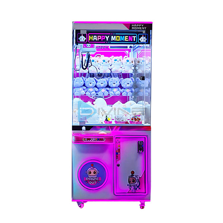 Push Toy Claw Crane Kids Machine Electronic Prize Machine Plush Toys Mini Claw Machine