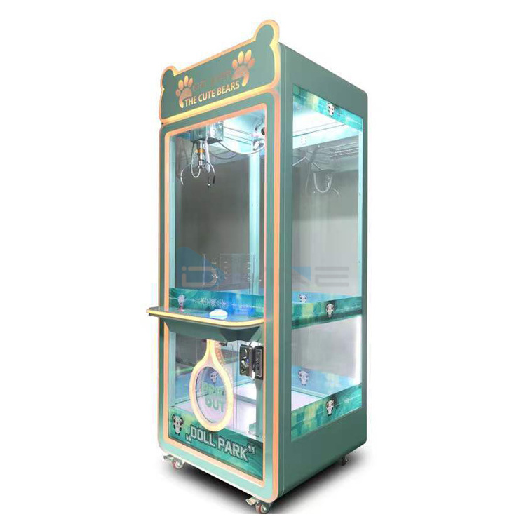 Coin Operated Plush Toy Catcher Prize Vending Machine Arcade Game  Claw Crane Machine