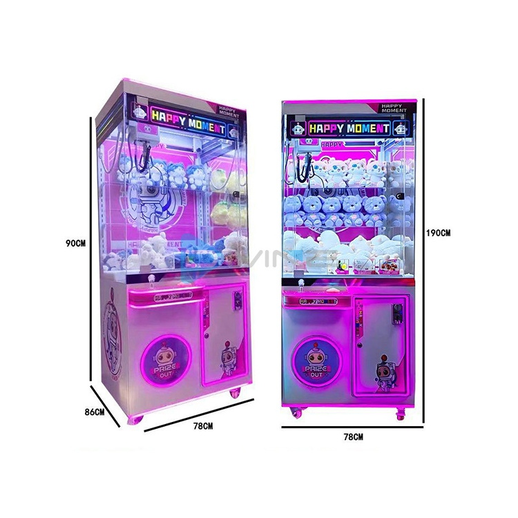 Push Toy Claw Crane Kids Machine Electronic Prize Machine Plush Toys Mini Claw Machine