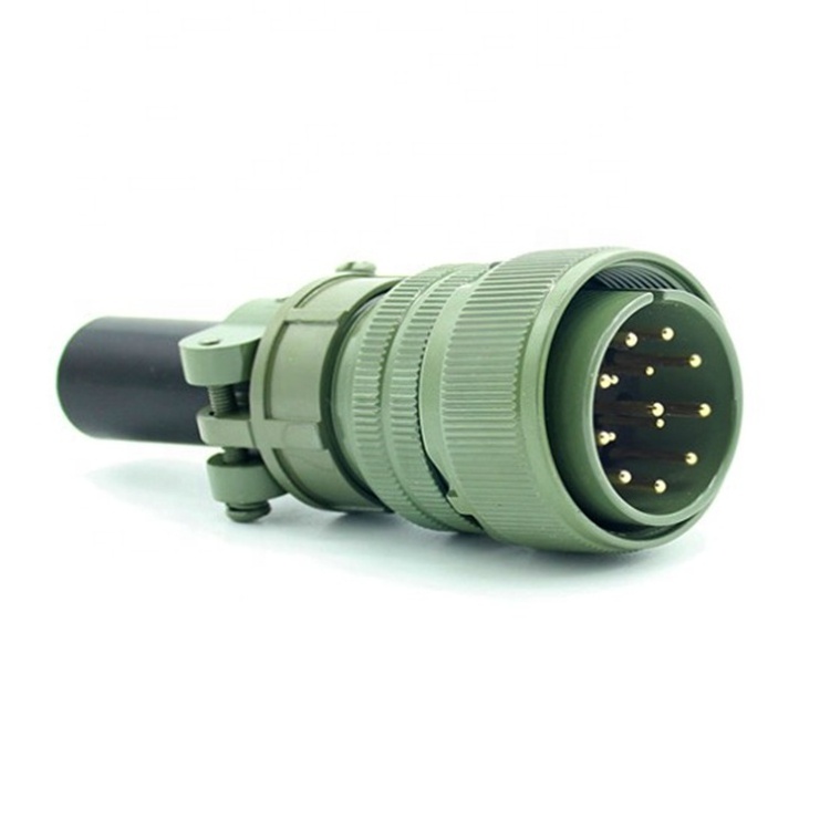 high voltage connector MIL-C 5015 MS3016A 28-20P 14Pin male plug  and MS3102A  28-20S 14Pin female socket connector