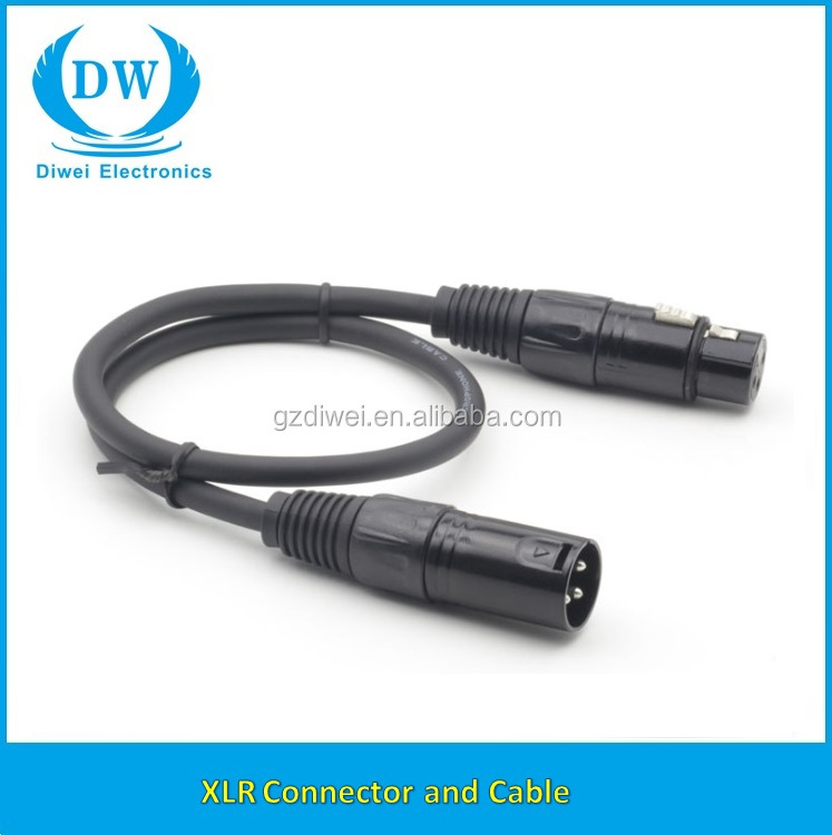 Microphone Lead / Mic Cable / XLR Patch Lead Balanced Male to speaker cable