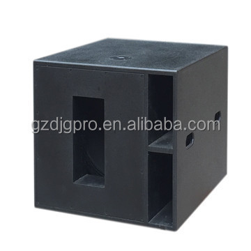 18 inch subwoofer empty subwoofer box speaker R18B box with 130 db high spl