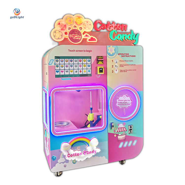 CT 606 Automatically  cotton candy automatic cotton candy machine