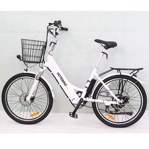 Eu warehouse electric bike with basket electric dirt bikes for adults 2 seats 250w 350w 500w fast speed 30km/h ebike