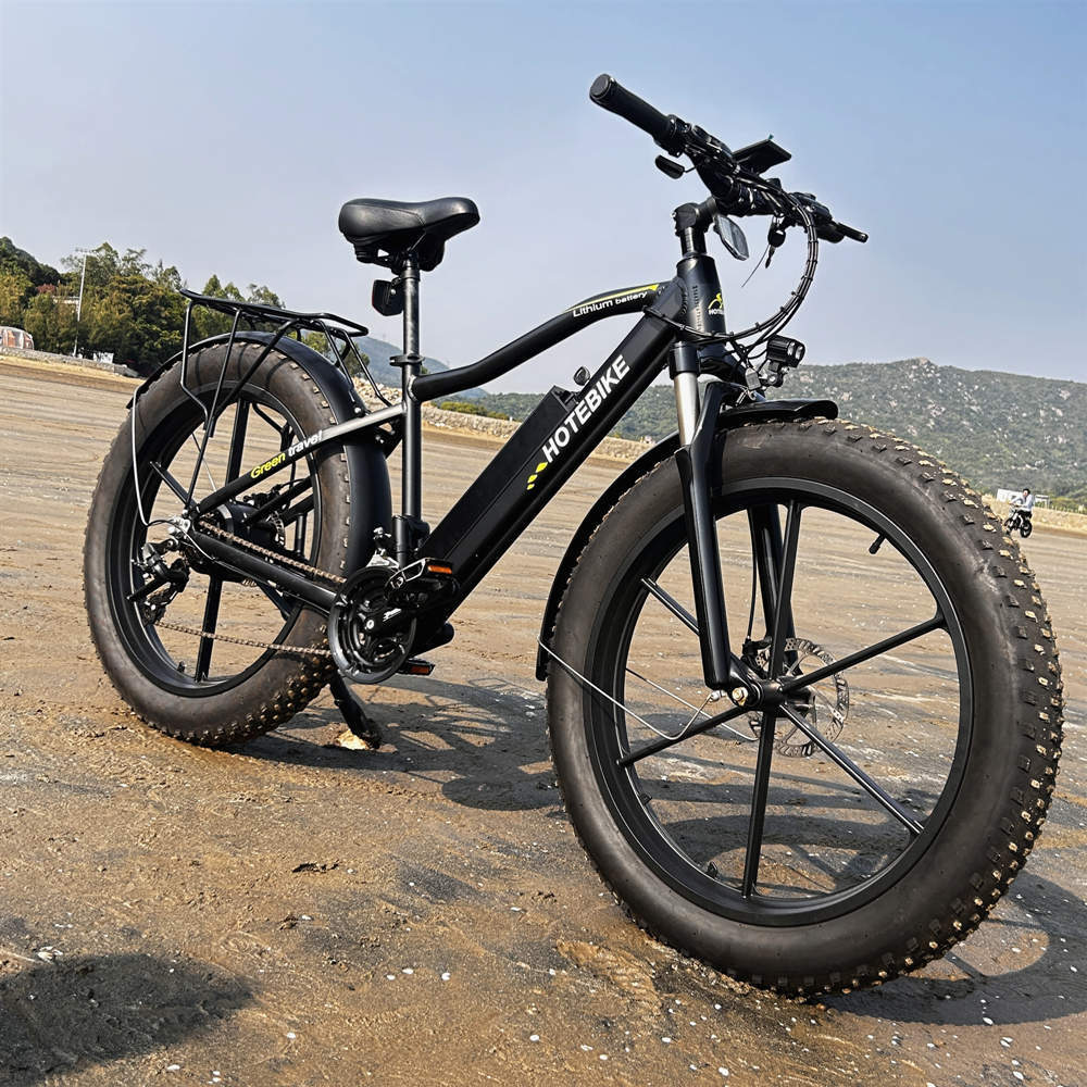 EU USA Stock Dropshipping Electric Bike 350w 500W 48V Fashion 26 Inch Adult Fat Tire E Bicycle Fatbike Mountain Electric Bike