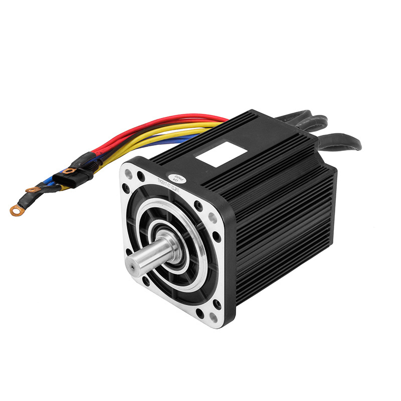 Guangzhou electric 48v 72v 5kw 5000w bldc brushless dc motor manufacturers