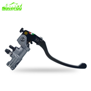 Motorcycle brake system aluminum CNC 18RCS hydraulic brake lever suitable for racing and customized motorcycle pump set