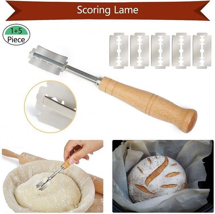 Yeast Dough Bowls Baking Ruler For Danish Scraper Banneton 11Cm Cooking Gifts Skinny Brotform Bread Proofing Baskets 9In Round