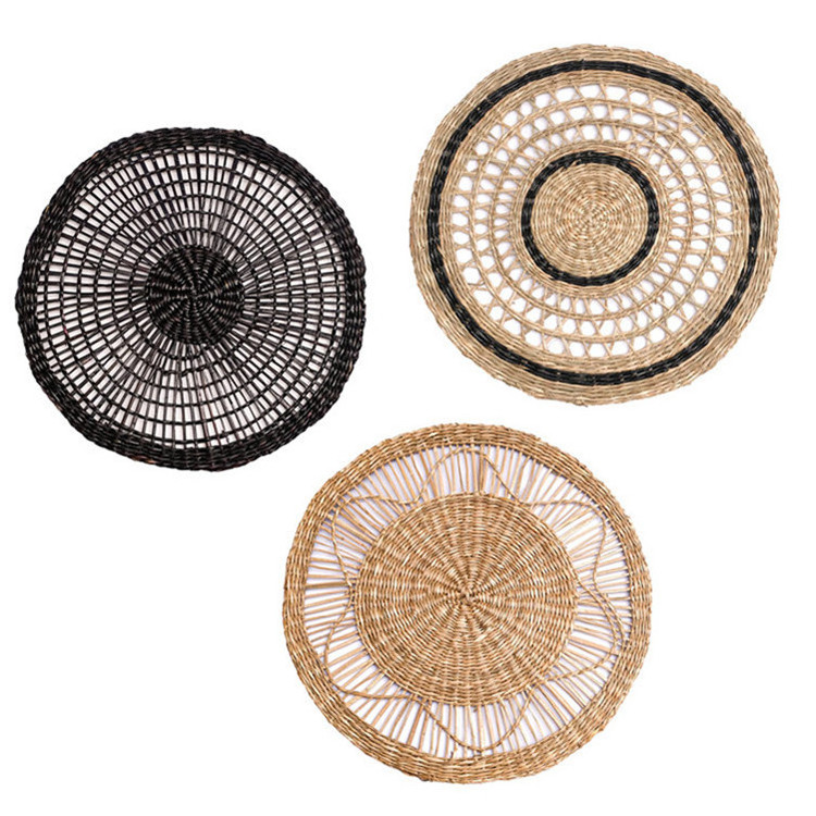 Wood Home Accessories Decoracion Infantil Boho Nursery Designed Wall Hanging Basket Decor Set Top Seller Ethiopian