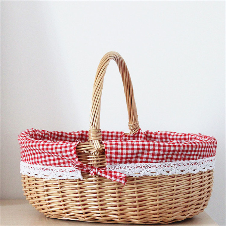 Build Your Own Picnic Basket Purple Order Wicker Strap Leather Baskets Insulated Rectangle Rattan With Blanket Kitchen Warehouse