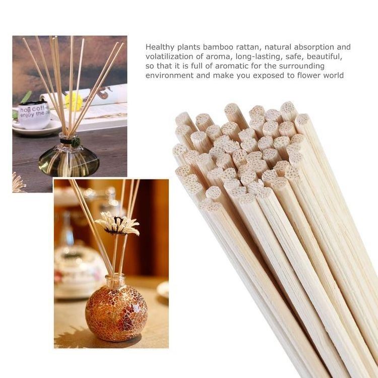 Bamboo Candles And Diffusers Stick Fiber Reed Diffuser 5Mm Favor Refills Lilac Air Fresheners For Home Short Story