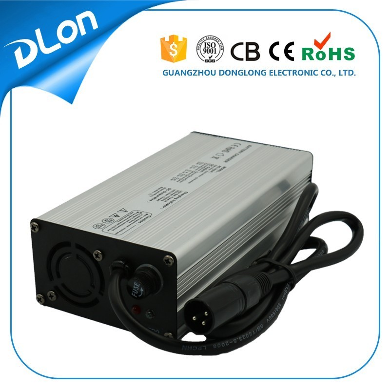 AGM Battery Charger 48 Volt 6 Amp Portable DC 58.8V Lead acid Battery Charger for 40ah 50ah AGM GEL SLA Battery Pack