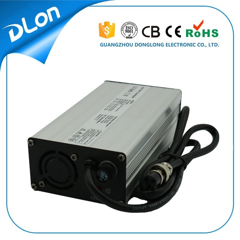 AGM Battery Charger 48 Volt 6 Amp Portable DC 58.8V Lead acid Battery Charger for 40ah 50ah AGM GEL SLA Battery Pack