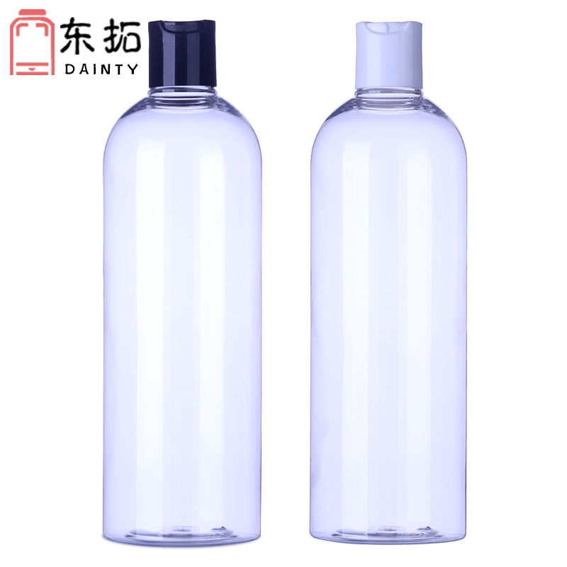 Press cap PET plastic bottle transparent clear round bottle 1OZ 2OZ 3OZ 4OZ 5OZ 6OZ 7OZ 8OZ 10OZ 16OZ 22OZ 25OZ 30OZ 35OZ