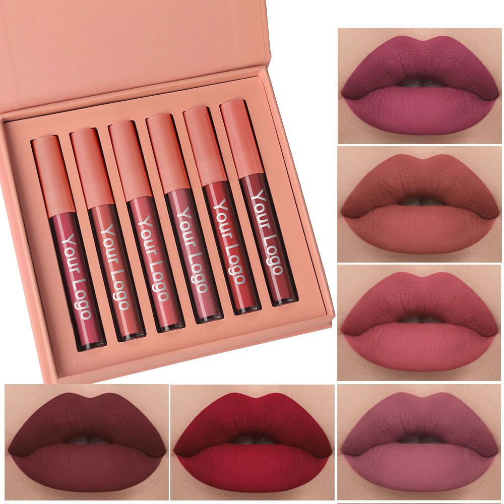 Chinese Customized Makeup Make Your Own Logo Waterproof Private Label Lip Gloss Liquid Matte Creamy Lipstick