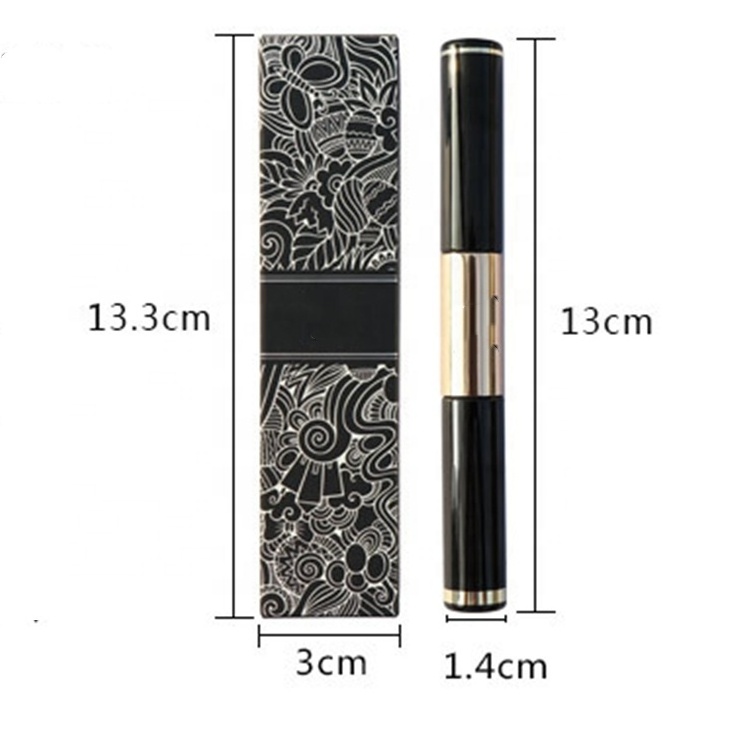 Two Side Brusher Waterproof Mascara Easy To Remove