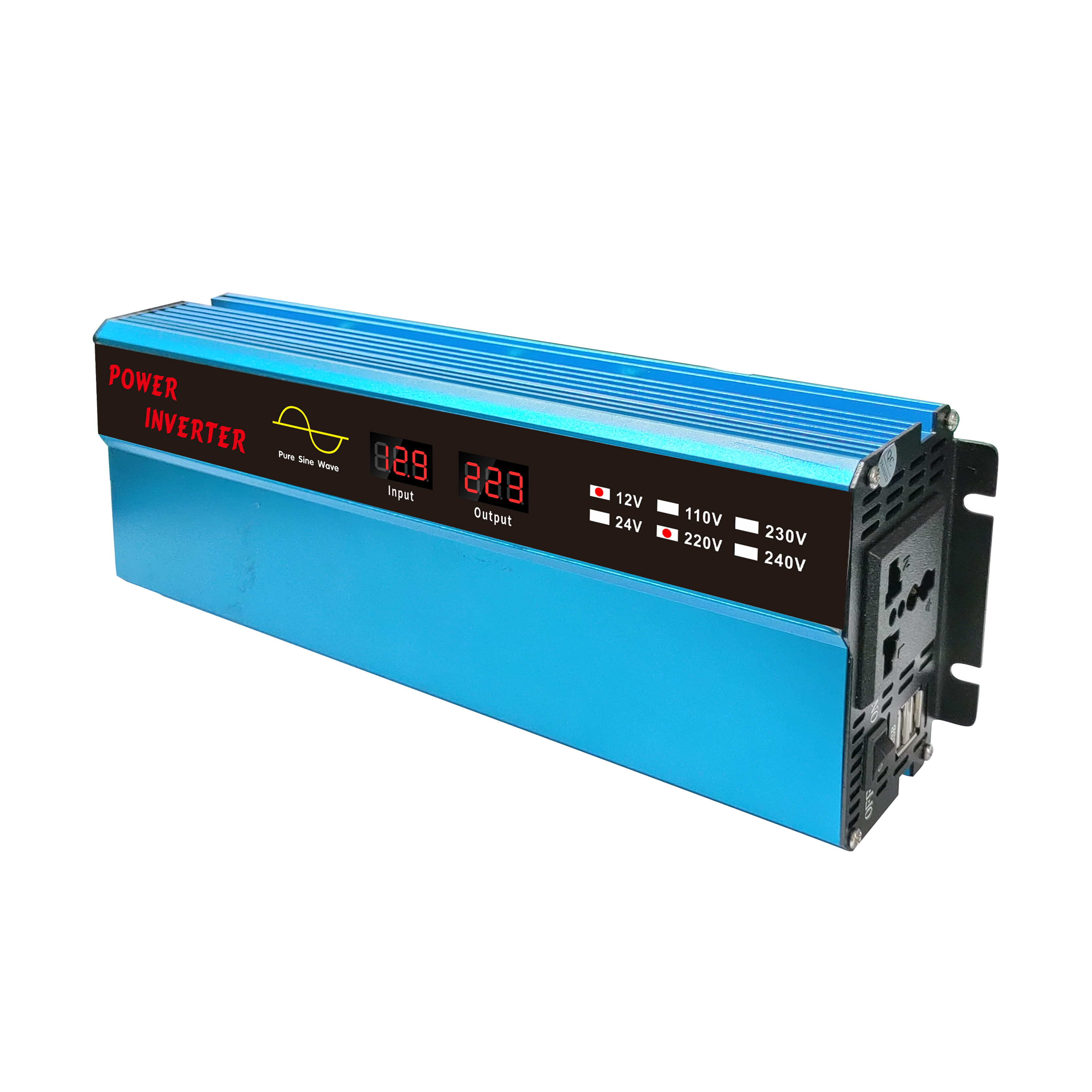 Brand new 12v 220v 1600w peak onda pura systems solar panel inverter with CE certificate