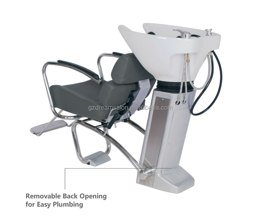 DREAMSALON Most Popular Salon Shampoo Chair Hair Wash Sink for Beauty Salon Japanese Creativity Space-efficient Backwash Unit