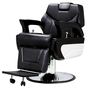 High-end Barber Chair Hot Selling Heavy Duty Comfortable Barber Salon Equipment Hydraulic Classic Beauty Barber Chair