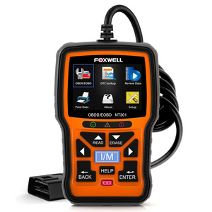 FOXWELL NT301 OBD2 Scanner Professional Engine Fault Code Reader CAN EOBD ODB2 OBD 2 Automotive Scanner Car Diagnostic Tool