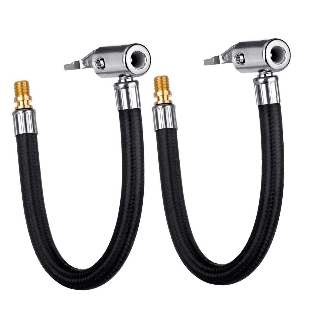 Bike Motorcycle Car Tire Air Inflator Hose Inflatable Pump Extension Tube Adapter Twist Tyre Air Connection Locking Air Chuck