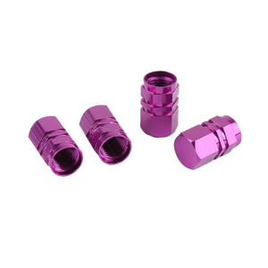 4Pcs Car Bicycle Motorcycle Wheel Tyre Tire Air Aluminum Alloy Valve Caps Stem Cover Hexagonal Tyre Wheel Ventil Valve Caps