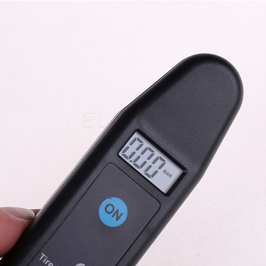 Auto LCD Display Accuracy Wheel Tire Air Pressure Gauge Tyre Tester Vehicle Motorcycle Car 5-150 PSI/KPA/BAR/KG/CM2 Detector