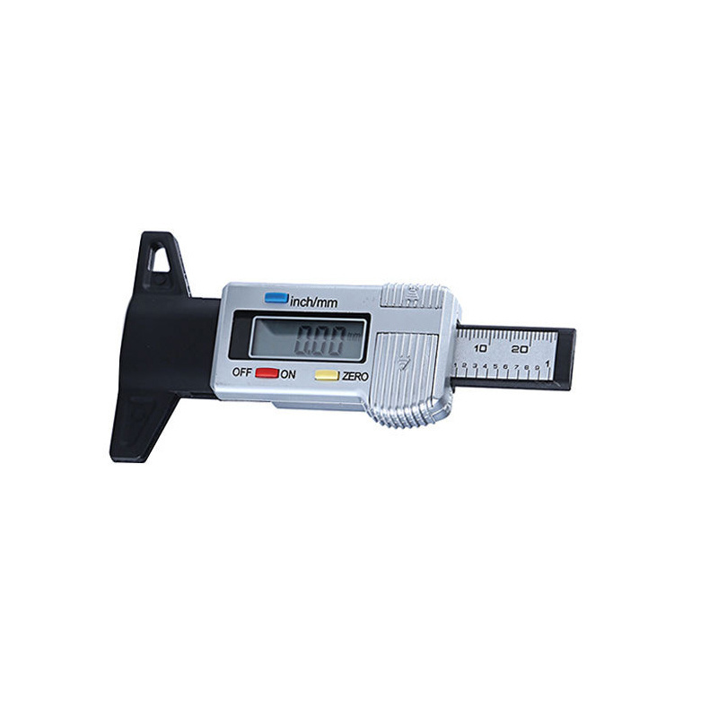 Digital Car Tyre Tire Tread Depth Gauge Meter Measurer Tool Caliper Thickness Gauges Tread Brake Pad Shoe Tire Monitoring System