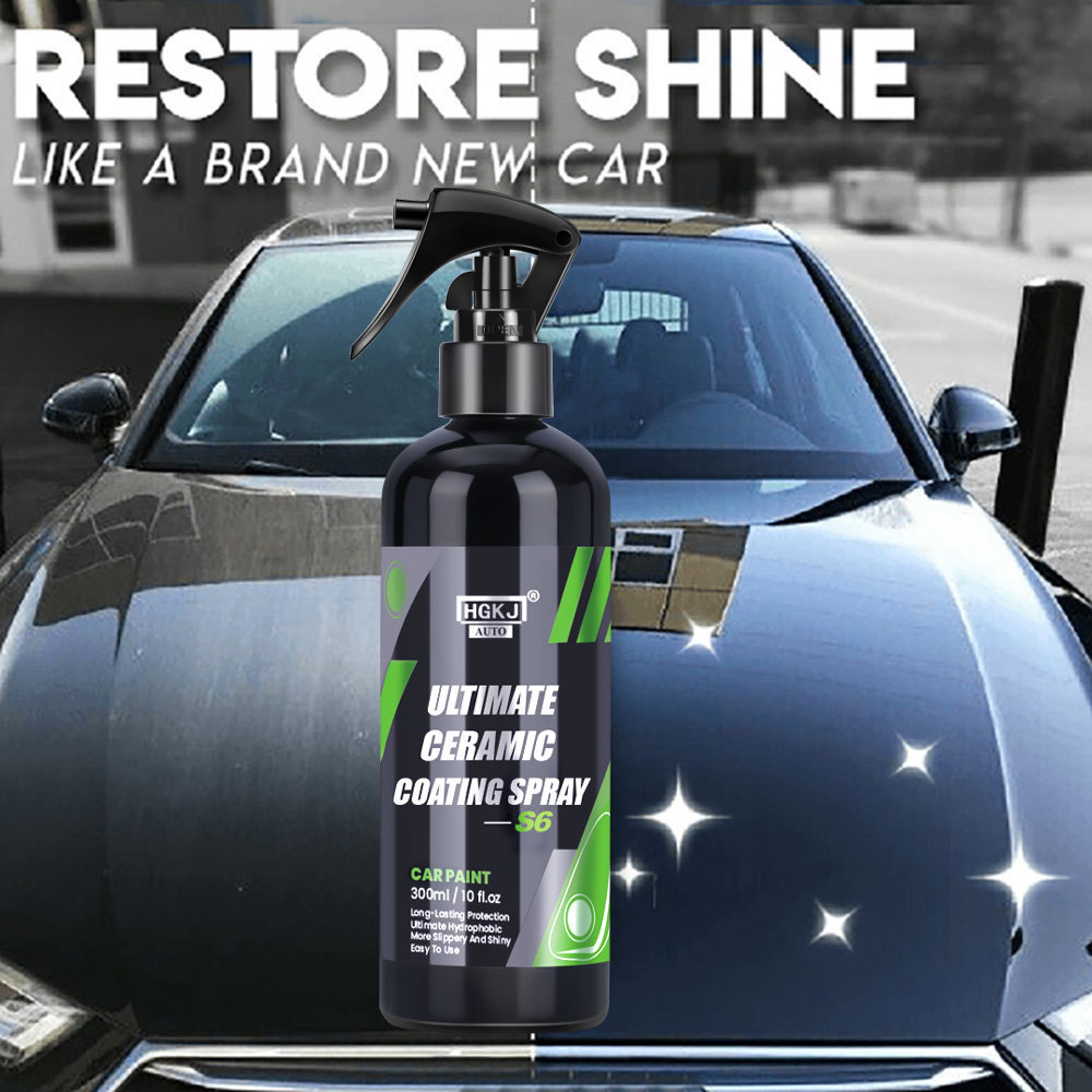 9H Ceramic Car Coating Hydrochromo Paint Care Nano Top Quick Coat Polymer Detail Protection Liquid Wax Car Care HGKJ S6