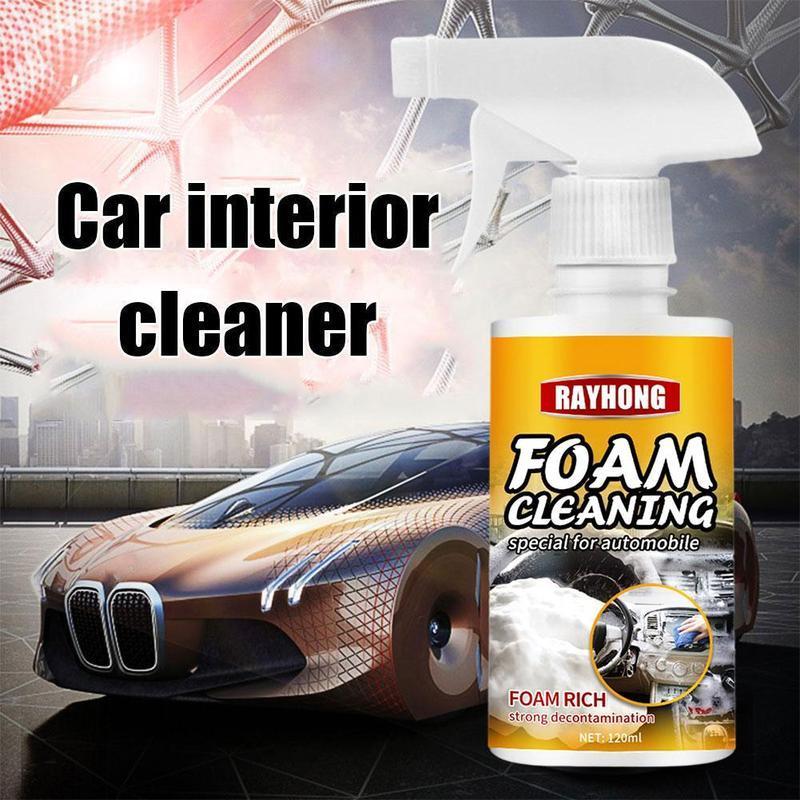 60ML/120ML Multi-purpose Foam Cleaner Cleaning Agent Automoive Car Interior Home Foam Cleaner Home Cleaning Foam Spray