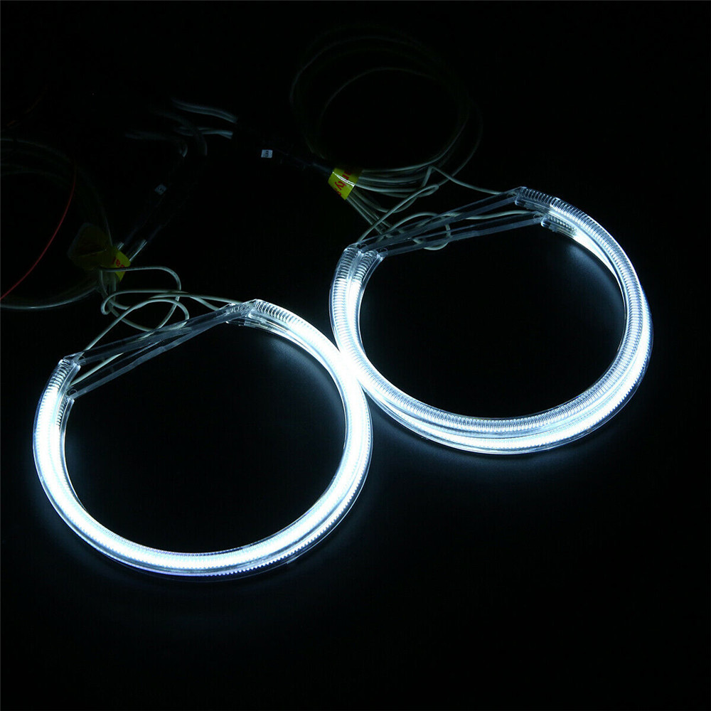 Angel Eyes Light For BMW E36 E38 E39 E46 White Car LED CCFL Halo Rings Headlight Auto DRL 4x 131mm Lamp Kit