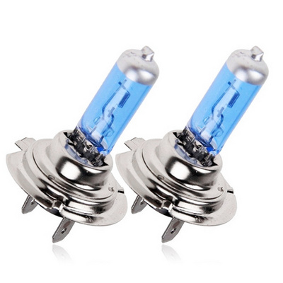 2PCS H7 H4 H1 6000K Xenon Halogen Car Headlight Bulbs 12V Super Bright White Light Car Halogen Bulbs Car Headlights