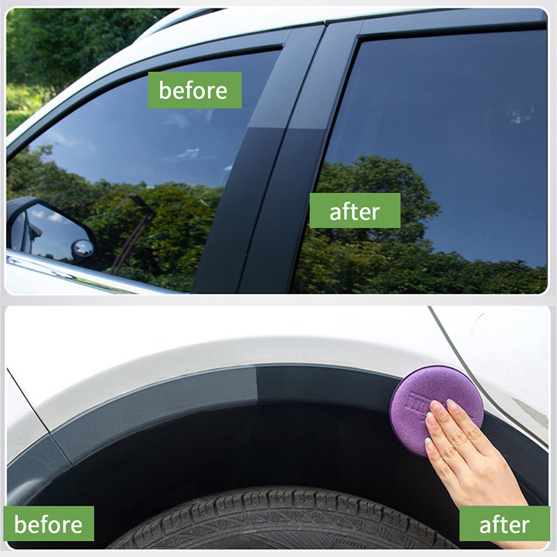 Plastic Restorer Back To Black Gloss Car Cleaning Products Auto Polish And Repair Coating Renovator For Car Detailing HGKJ 24