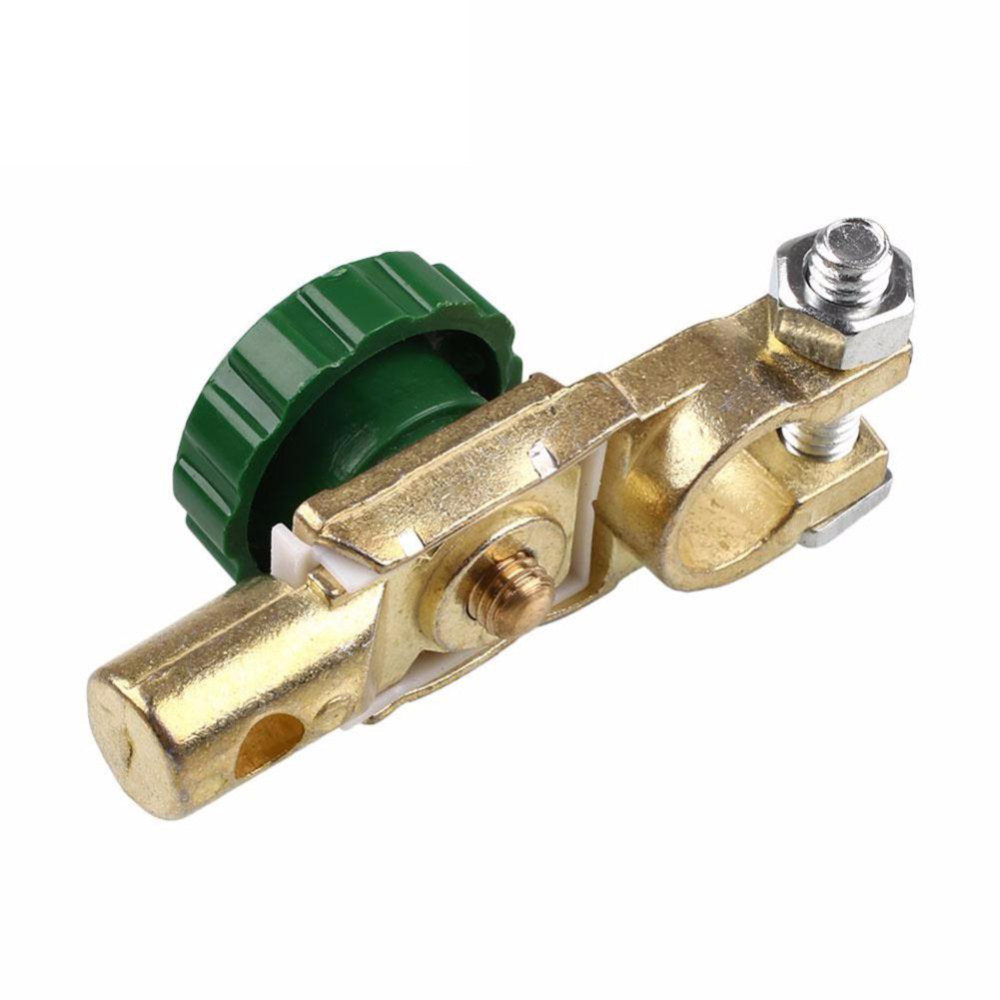 Car Motorcycle Battery Terminal Link Quick Cut-Off Switch Rotary Disconnect Isolator Car Truck Parts Battery Power-off Switch