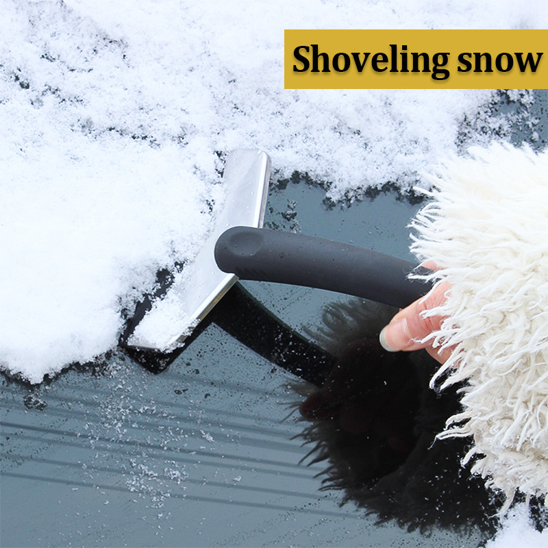 Car Ice Scraper Snow Removal Shovel Windshield Glass Defrost Removal Automotive Tool Winter Car Accessories Car Maintenance Tool