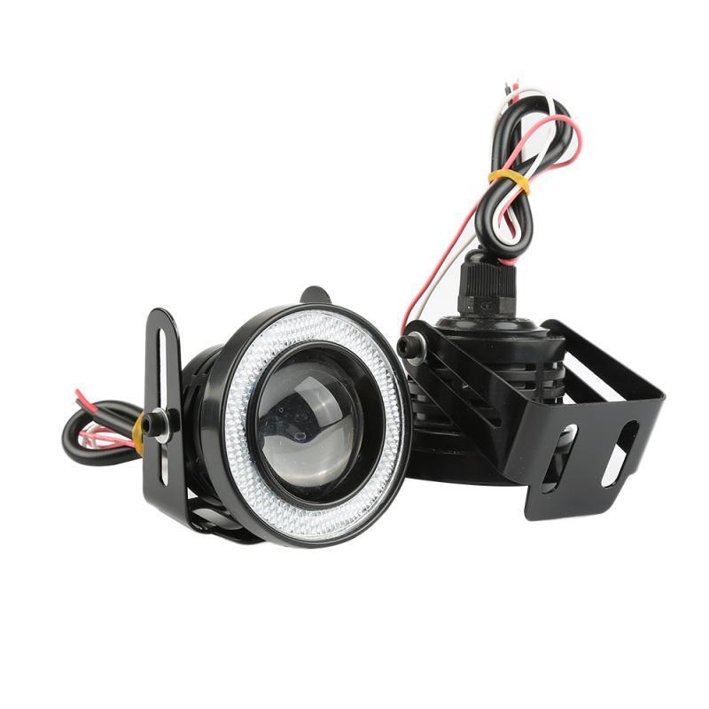 2pcs Angel Eyes Fog Light 64mm 76mm 89mm 2.5