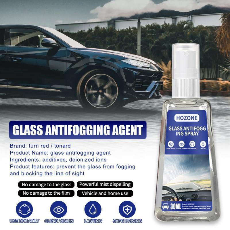 Car Anti-fog Agent Waterproof Rainproof Anit fog Spray Car Window Glass Bathroom Cleaner Cleaning Maintenance Car Accessories