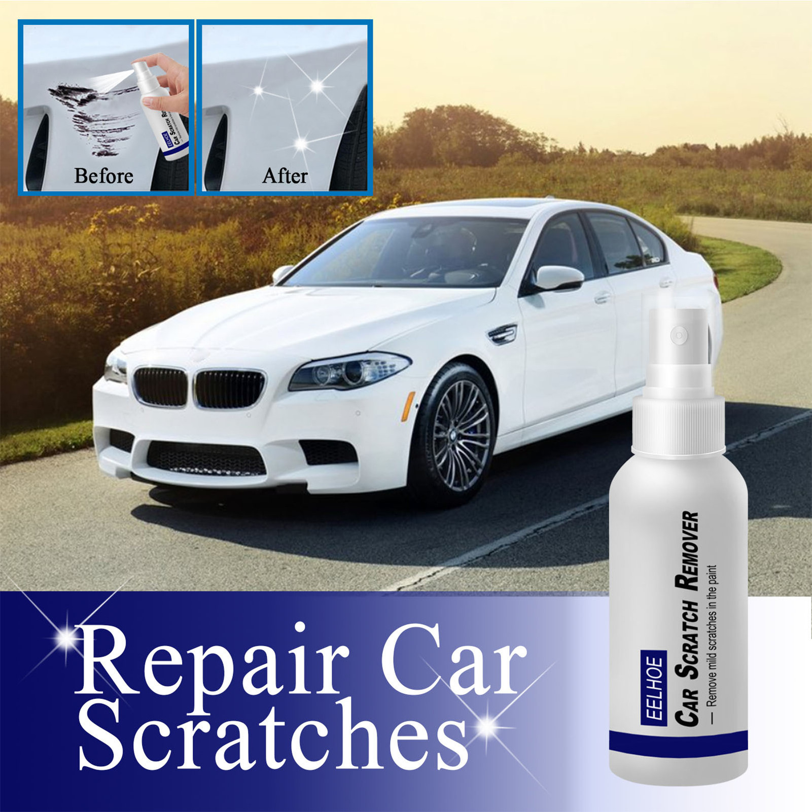 Car Scratch Repair Nano Spray Car Scratch Remover Car Scratch Repairing Polishing Car Ceramic Coating Spray 30ml/50ml/100ml