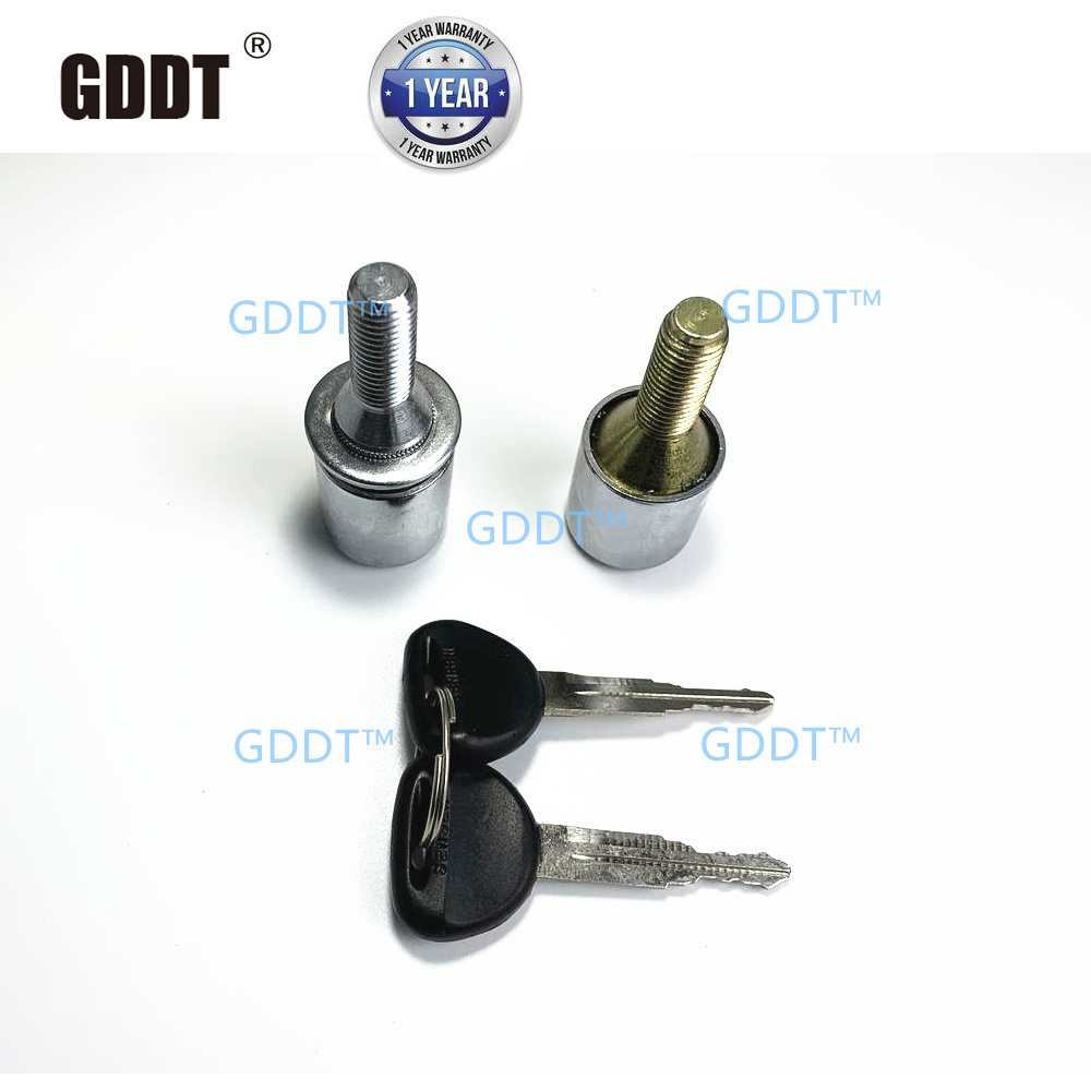 Kit 2 Model Ignition Spare Tire Door Lock for Pajero V20 1989-1999 Cylinder Key for Montero V30 GloveBox Lock 4G54 MR259111