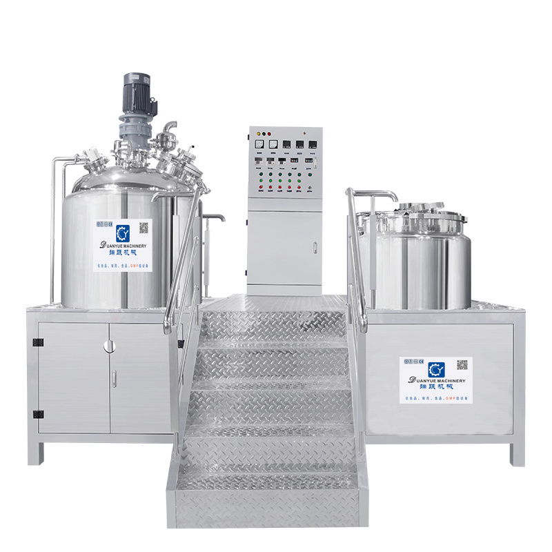 150L Cosmetics manufacturing equipment Emulsifier Snail Slime Making Machine Cosmetic Cream Making Machine