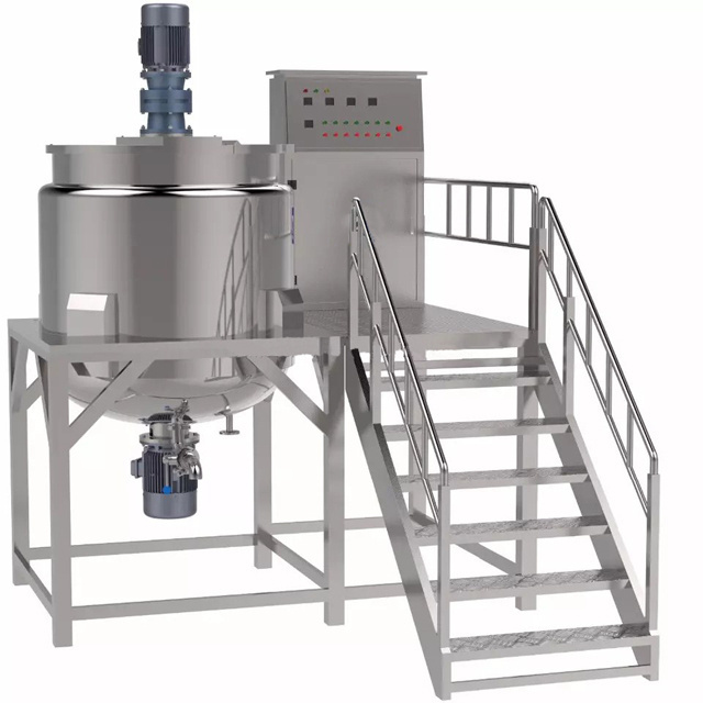 Liquid Detergent Mixing Tank 1000L Liquid Soap Production Line Hand Soap Mixer Bleach Making Machine for Chemical