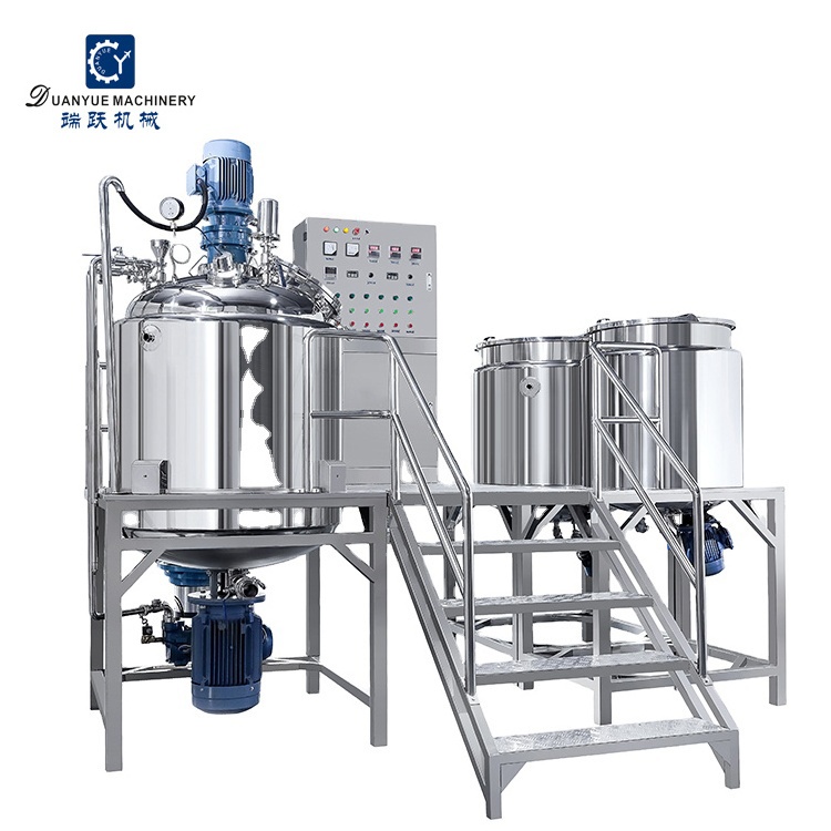 150L Cosmetics manufacturing equipment Emulsifier Snail Slime Making Machine Cosmetic Cream Making Machine