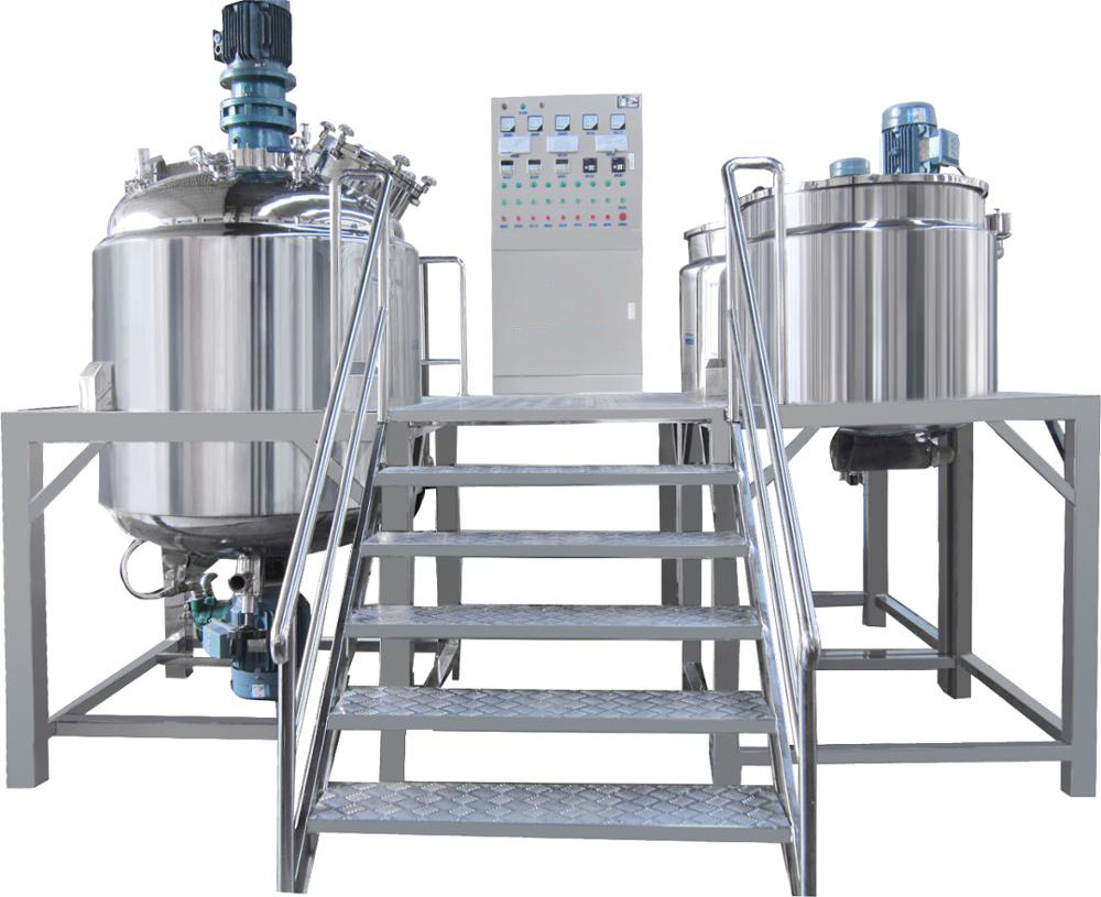 High Quality Emulsifier Color Mixing Machine Paint Production Liner Vacuum Emulsifying Mixer Equipment