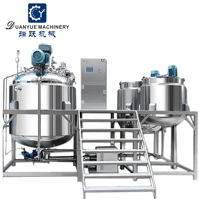 150L Cosmetics manufacturing equipment Emulsifier Snail Slime Making Machine Cosmetic Cream Making Machine