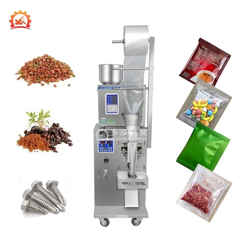 DZD-220 1g-100g Automatic Small Tea Bag Filter Paper Tea Powder Sachet Pouch Packing Machine