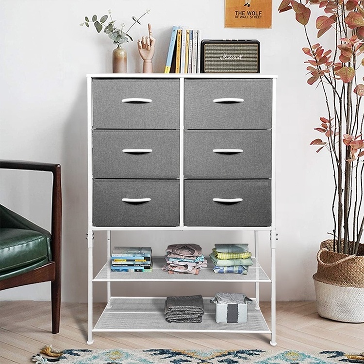 New Design Fabric Furniture Storage Dresser Bedroom Closet storage drawers