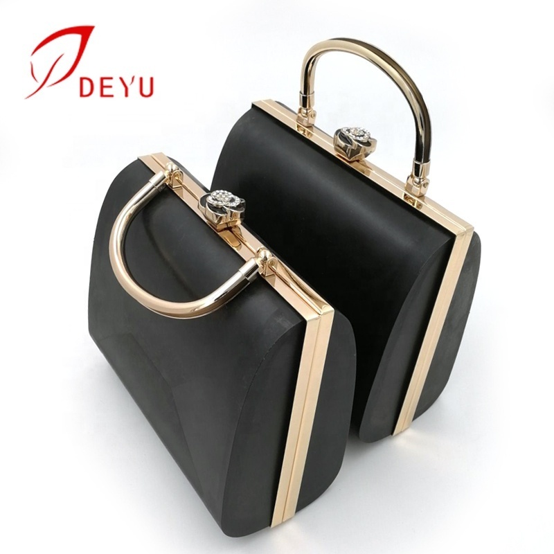 New Design Box Clutch Frame Handbag Hardware 19*15 cm Clutch Frame For Women's Shoulder Bags