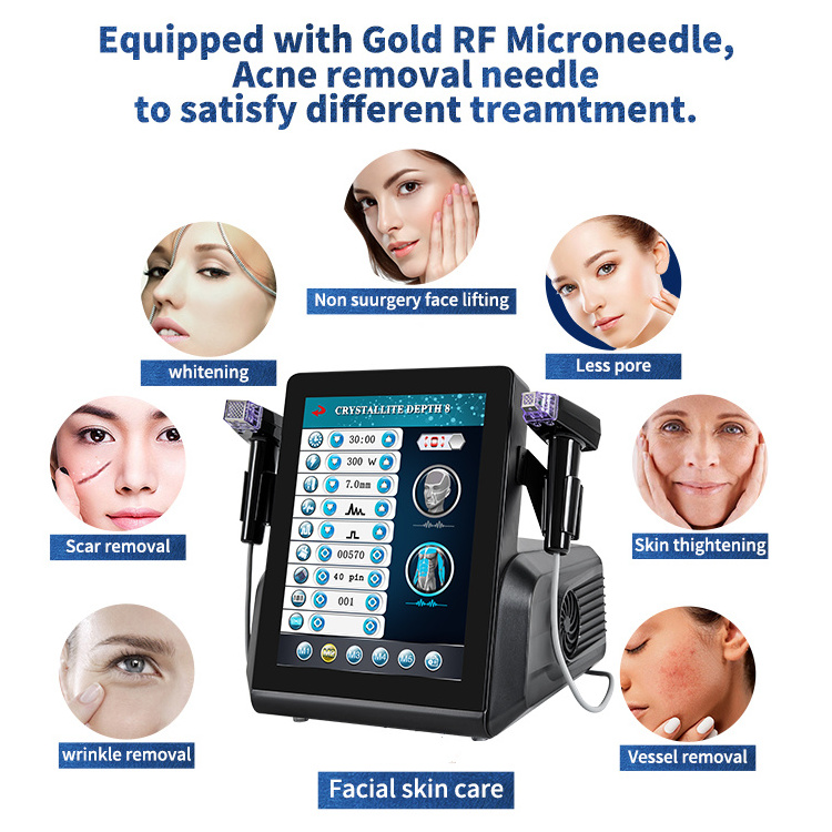 fractional rf microneedle estiramiento de la piel aguja inmode morpheus 8 fractional machine morpheus 8 portable