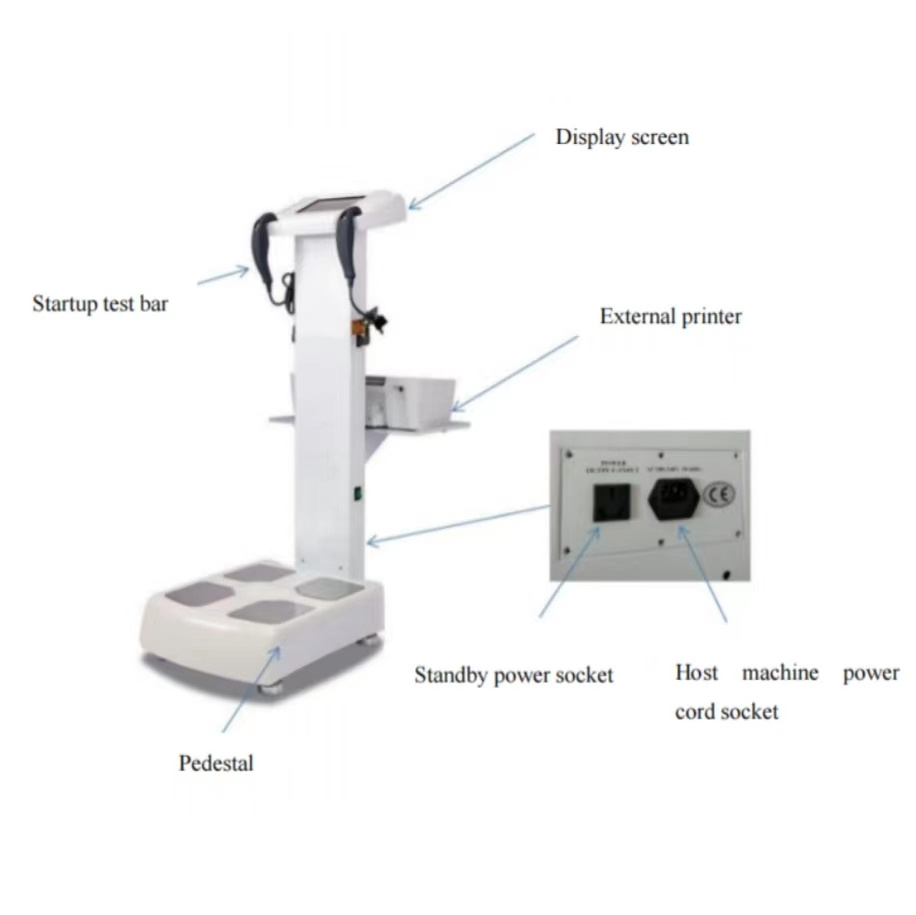 Hot Selling Body Composition Analysis Machine With Printer Inbody 270 570 770 Body Fat Analyzer